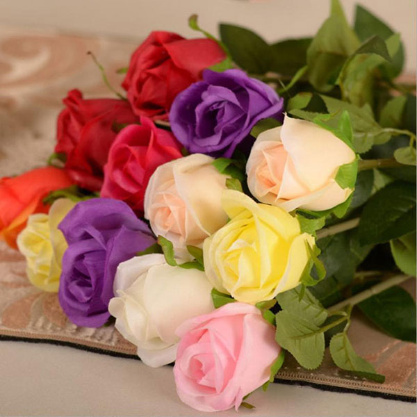 Hot Sale Simulation Rose Flowers for Home Decoration - 2