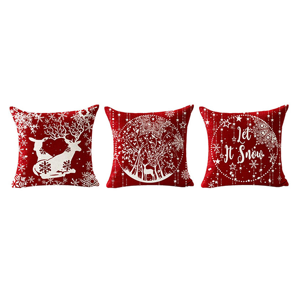 Home Decoration Warm Style Christmas Pillowcase - 1