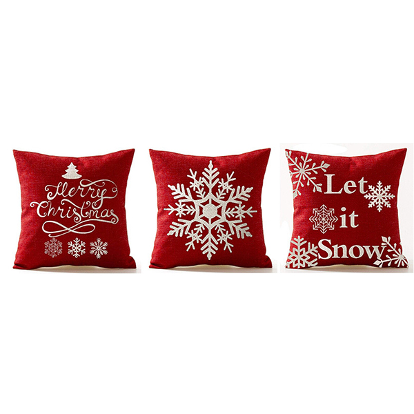 Home Decoration Warm Style Christmas Pillowcase - 2 