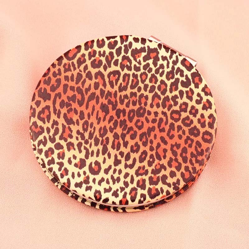 Leopard Pattern Makeup Mirror - 0 