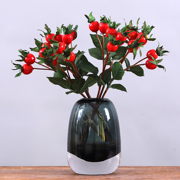 Nejnižší cena čínské růže bobule vysoká simulace pro domácí dekoraci - 1