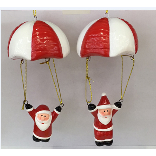 Nový design Keramika Barevné balónky Závěsné ozdoby Vánoční sněhulák Vánoční ozdoba - 1 