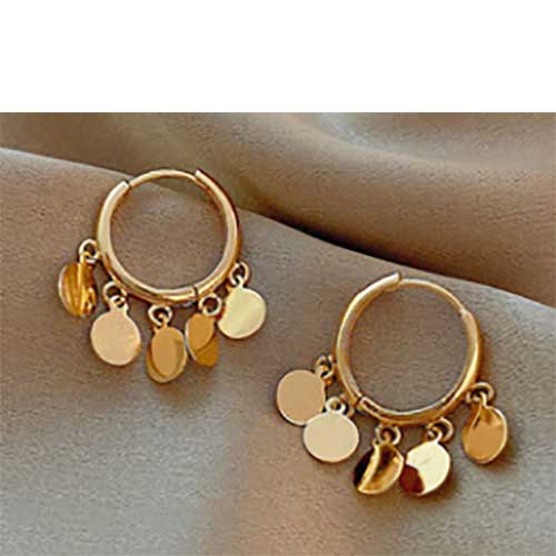 New Spring Design Korean Fashion Jewelry Geometric Enamel Acrylic Resin Pendant Earrings For Women