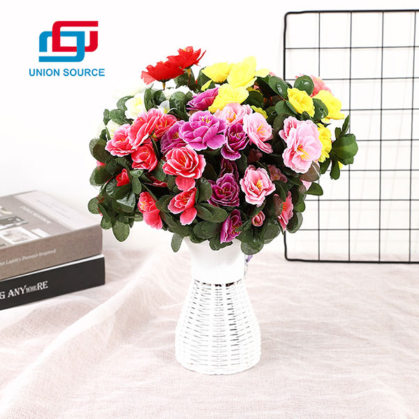 New Style Decorative Little Rhododendron Artificial Flowers For Home And Wedding Usage