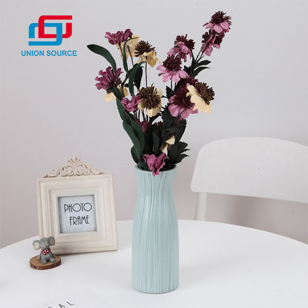 Új stílusú dekoratív vázák mesterséges virágokra lakberendezéshez