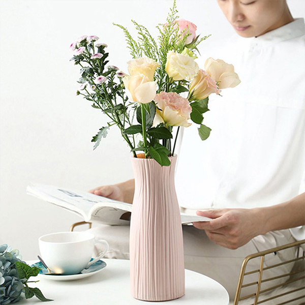 Új stílusú dekoratív vázák mesterséges virágokra lakberendezéshez - 3