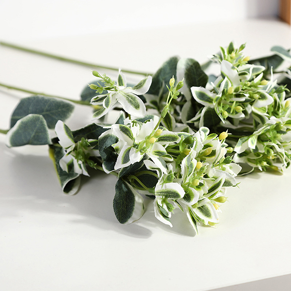 Nový styl dobrá cena Umělé rostliny Ginkgo biloba pro domácí a svatební dekorace - 1