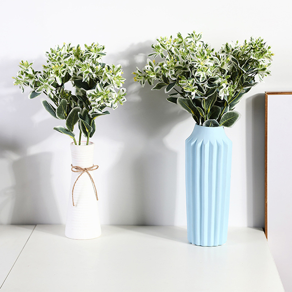 Nový styl dobrá cena Umělé rostliny Ginkgo biloba pro domácí a svatební dekorace - 3