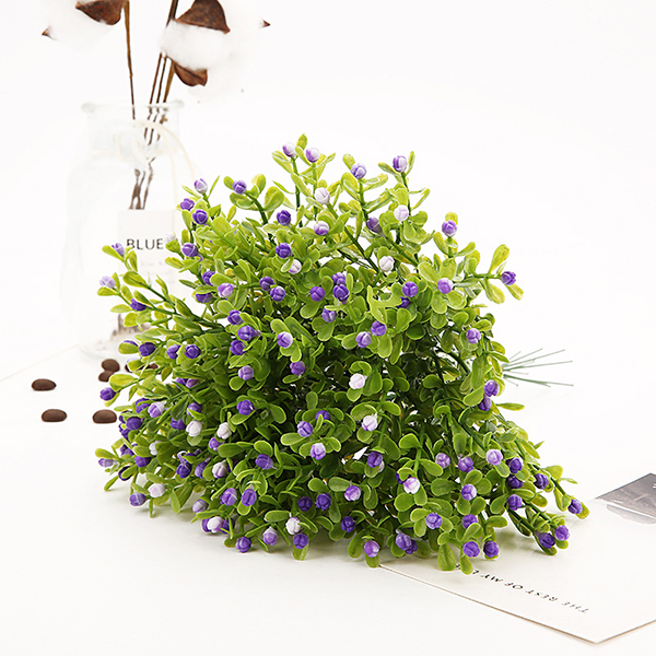 Ny stil Milano kornplanter Høj simulering dekorative planter til hjemmet - 2