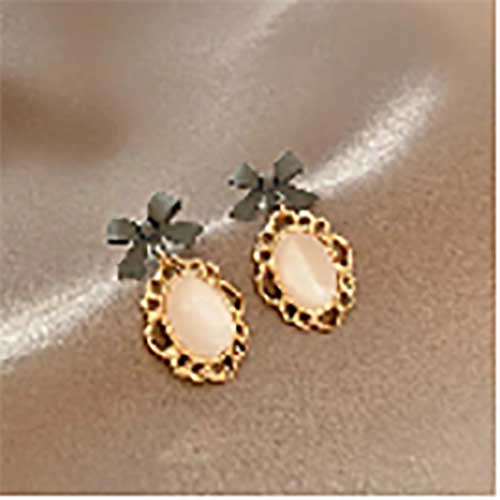 Pineapple Design Hypoallergenic Stainless Steel Women Jewelry 18k Gold