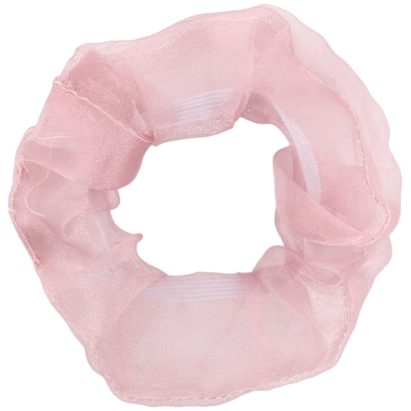 Klasična vrv za lase iz rožnate kristalne preje za deklico