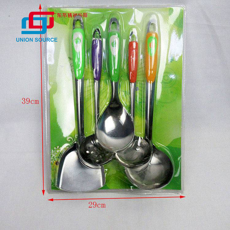 Plastic Stainless Steel Cooking Set