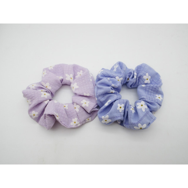 Purple And Blue Large Intestine Circle Set With Litte Flowers