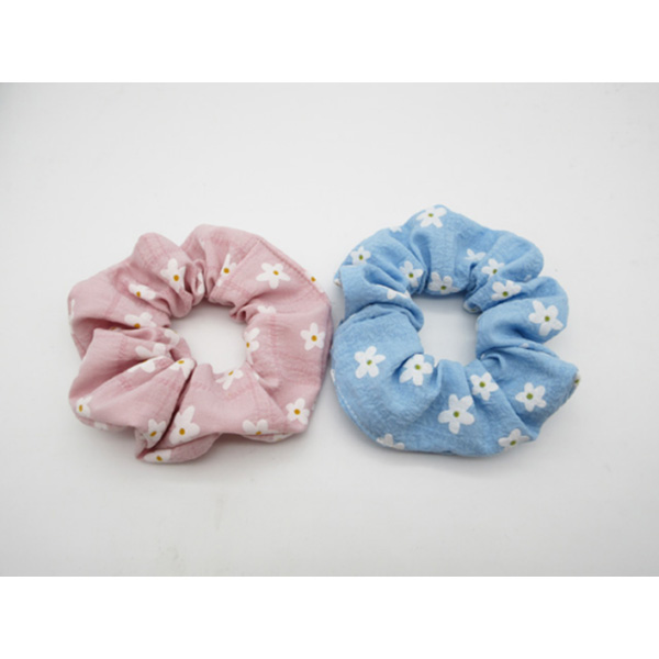 Refreshing Pink And Blue Large Intestine Circle Set With Litte Flowers