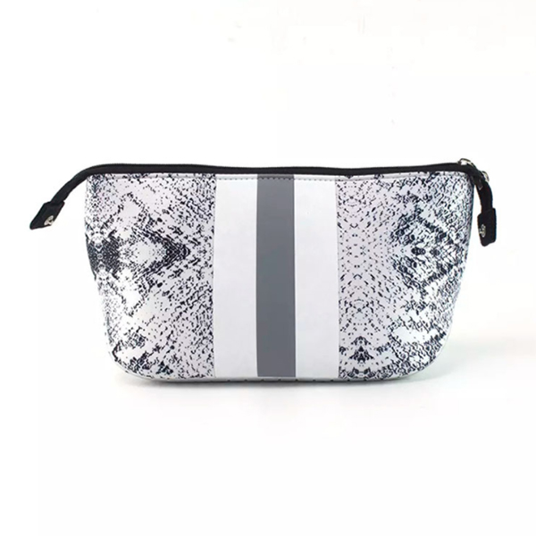 Simple Cosmetic Bag In Black And White