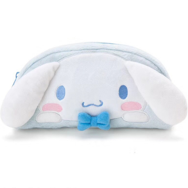Sky Blue Rabbit And Cute Bow Cosmetic Bag