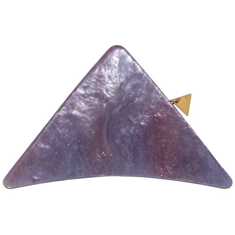 Starry Sky Gradient Color Triangle Hairpin