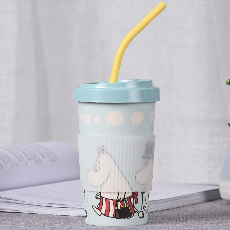 Straw Insulated Cup With Customized Design - 1