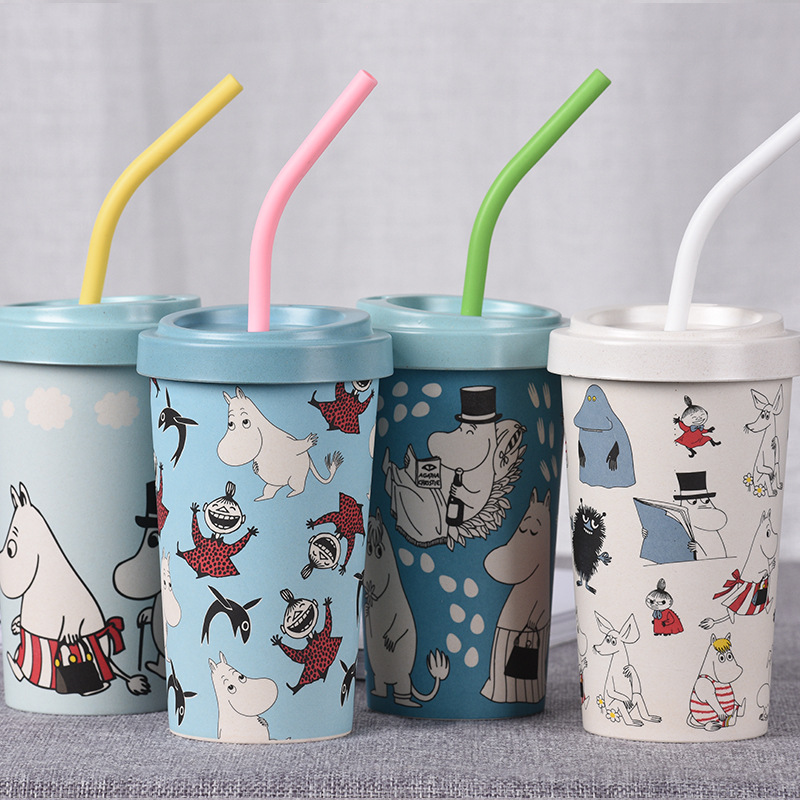 Straw Insulated Cup With Customized Design - 2 