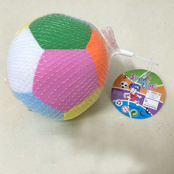 Gefüllte weiche Baby-Fußballspielzeug-Rassel-Sportball - 7 
