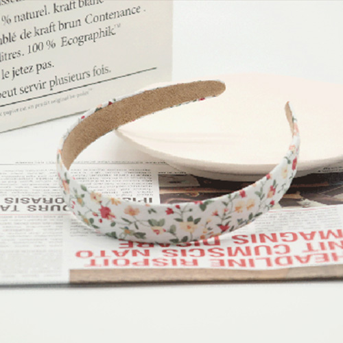 Trendy Colorful New Style Flower Floral Fabric Hair Band Girl - 0 