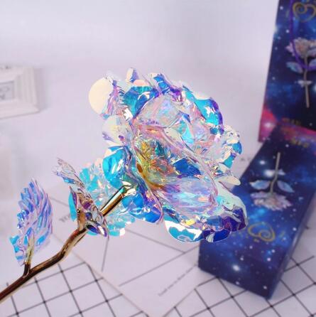 Valentine Day Gift Pelangi Galaxy 24K Gold Rose - 2