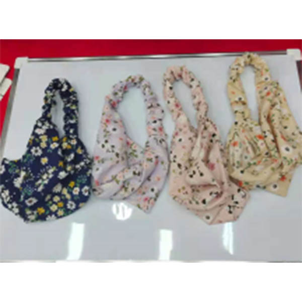 ຂາຍສົ່ງ Custom Designer Elastic Hair Bands Accessories Scrunchie Box Holder Satin Hair Silk Scrunchie