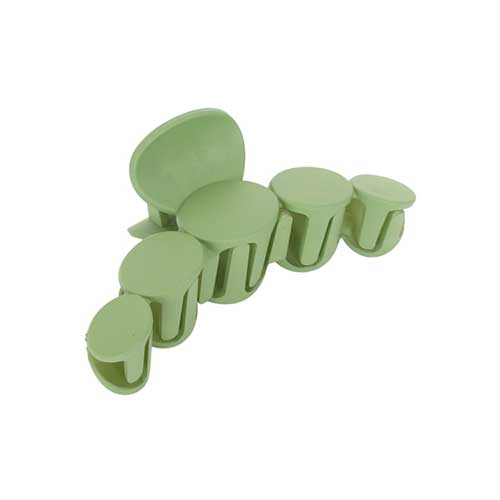 Wholesale Hair Accessories solid color matte Hair Grips Styling Plastic Claw Hair Clip