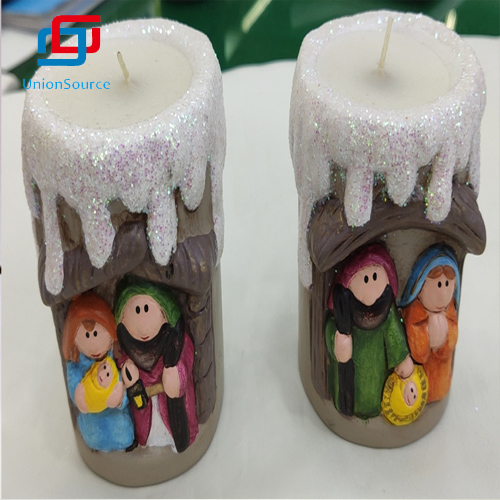 Wholesale Private Gift Box Ceramics Candle Christmas Pattern For Sale - 2 
