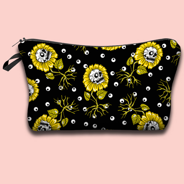 Wholesale Sunflower Series Cosmetic Bag