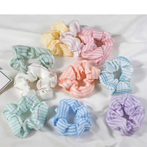 Wholesale Transparent Small Daisy Mesh Hair Scrunchies Flower Lace Hair Bands New Style Chrysanthemum Elastic Hair Ring