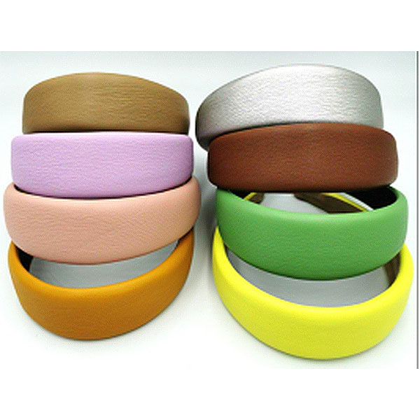 Women Simple Wide-brimmed Knotted Hair Band Solid Color Fabric Twisted Knotted Headband
