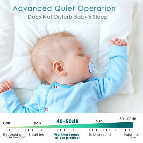 Quiet 3 Κοπτικές Κεφαλές Μωρό Κουρευτικές Μηχανές Μαλλιών - 6