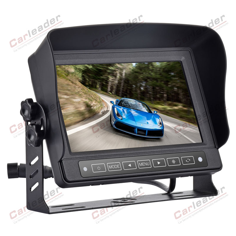 7inch Waterproof Vehicle AHD Monitor With Touch Button - 3 