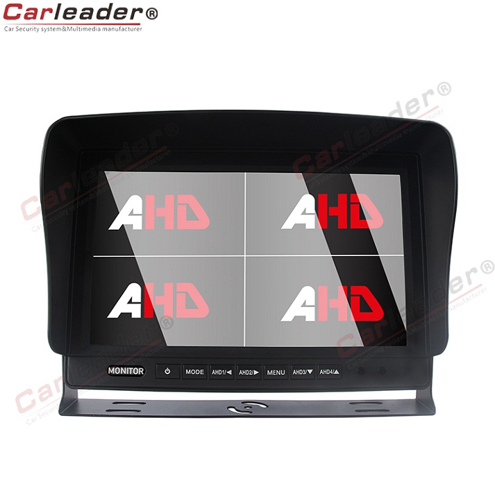 ຈໍຂະ ໜາດ 10.1inch HD Quad-View Car Monitor ພ້ອມດ້ວຍການປ້ອນຂໍ້ມູນກ້ອງສີ່ຕົວ - 1
