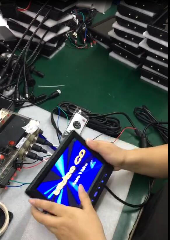Shaking And Pat Car Monitor For Testing Quality