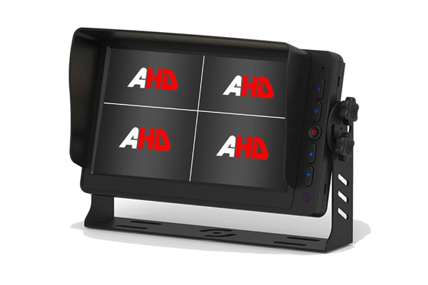 Едноставен водич за 7-инчен HD дисплеј со четири поделени делови во автомобил