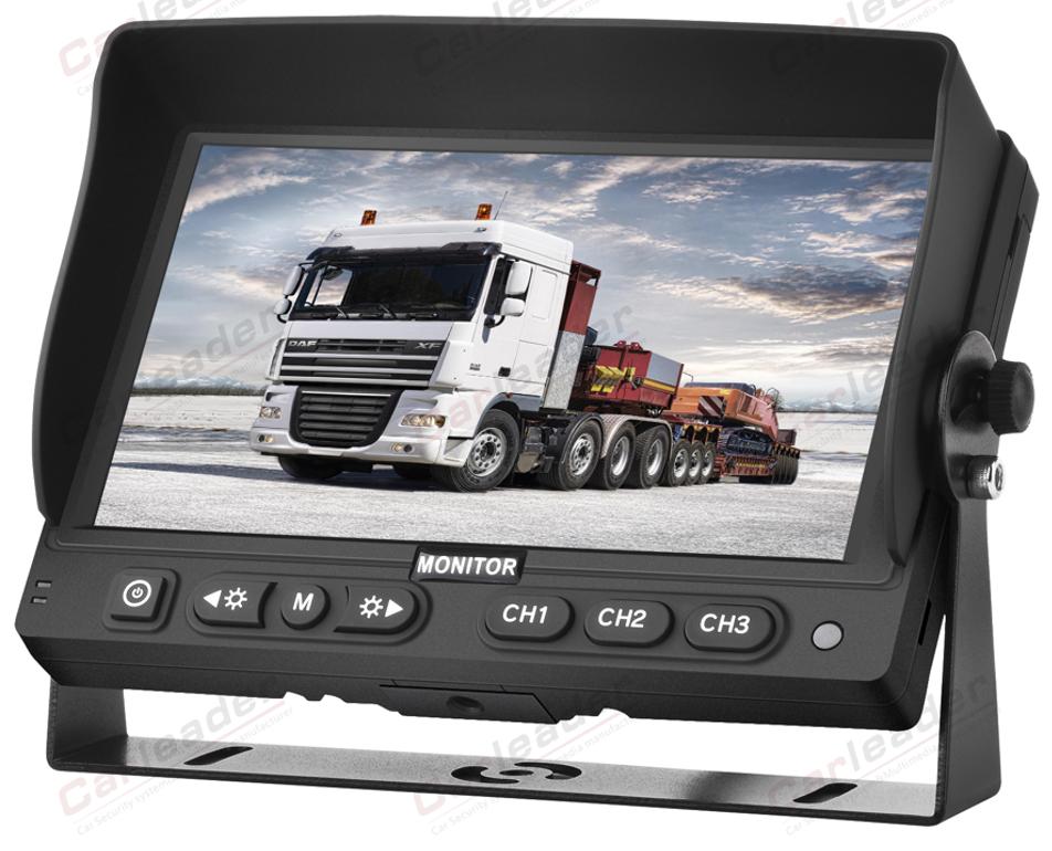 3 Video Input Car Monitor applicationis in Trailer