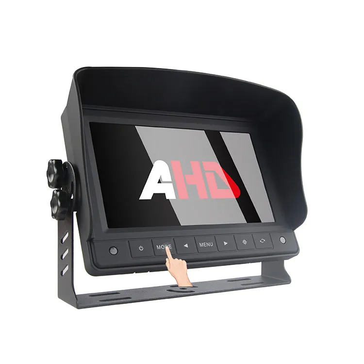 Atẹle LCD ọkọ ayọkẹlẹ 7 inch pẹlu Awọn bọtini Fọwọkan