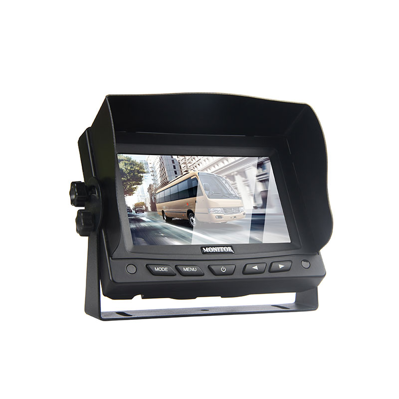 5 inch TFT LCD Heavy Duty Vehicle Dash Mount Monitor