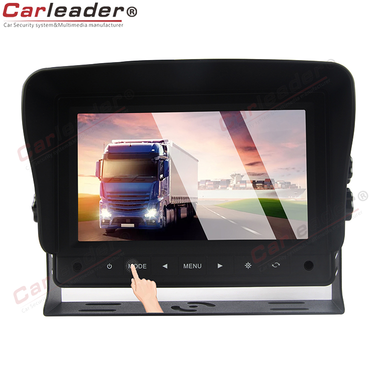 7 '' Digital LCD Car Dash Mount Monitor ດ້ວຍປຸ່ມ ສຳ ພັດ - 1