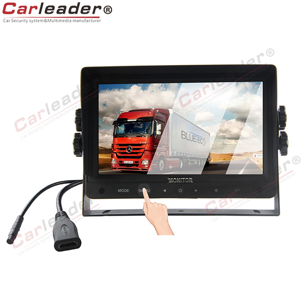 7” high resolution monitor with HD and touch button - 4