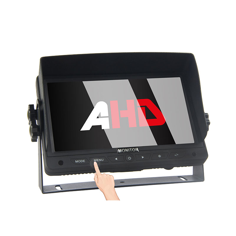 7palcový AHD monitor do auta s dotykovým tlačítkem