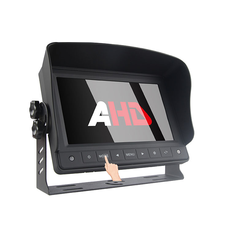7 hüvelykes AHD autós tolató monitor érintőgombokkal