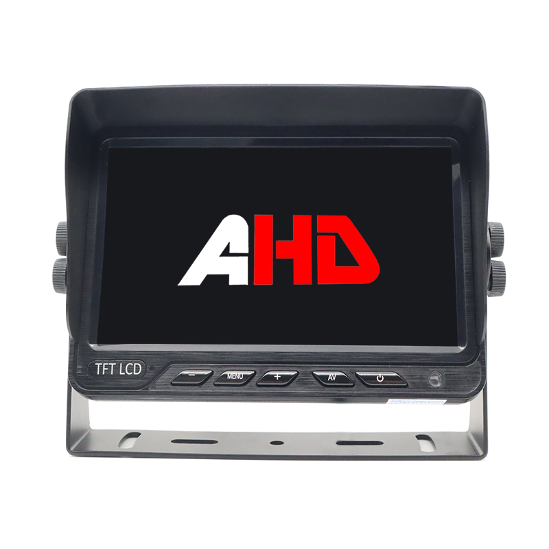 7 tommer HD Car Monitor AI fodgængerdetektion BSD-system