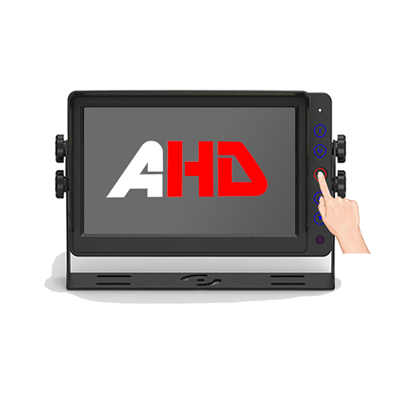 7 Inch Rear View AHD Monitor With Touch Buttons