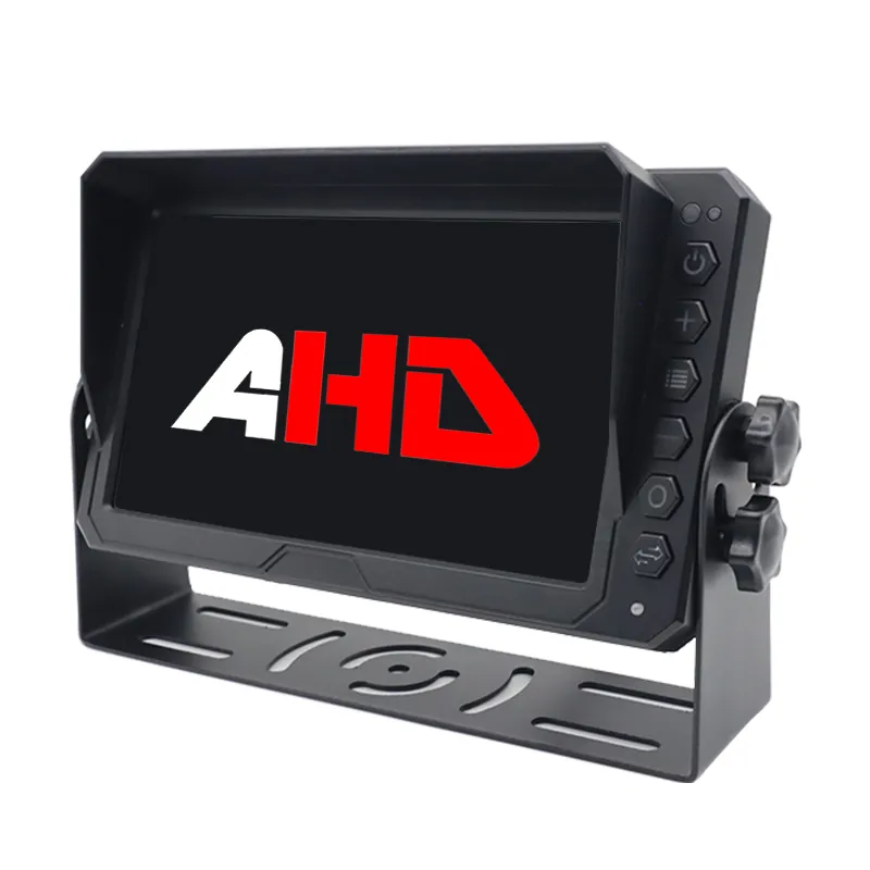 Monitor de visión trasera de coche TFT LCD AHD de 7 pulgadas