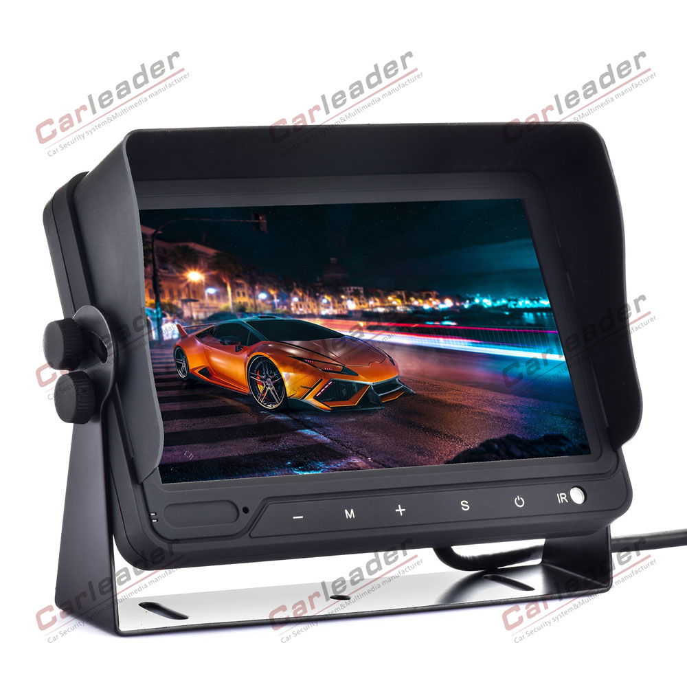 7inch Car AHD Monitor With 3 Video Inputs