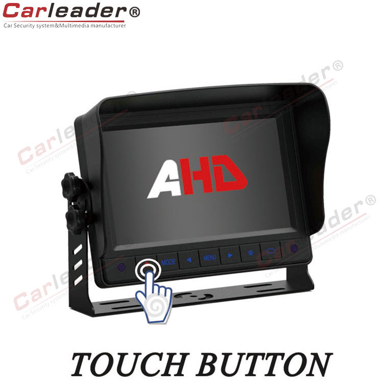 7inch Car AHD Monitor With Touch Button - 4