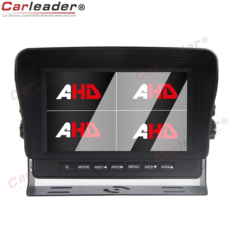 7inch Quad Car Dash Mount Monitor With 4 Cameras Input - 3